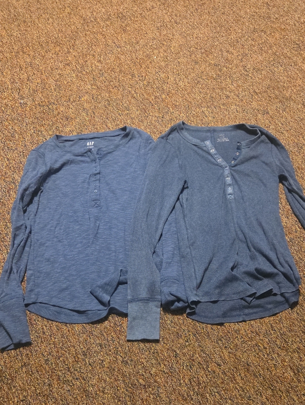 Rib Henley Extra Small Womens Shirt Lot